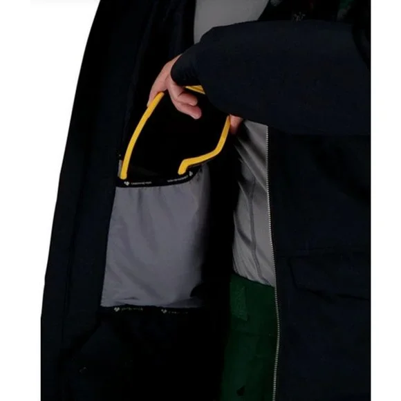 NWT Obermeyer Density Camouflage/Color Block HydroBlock Sport Ripstop-Weave Coat - Picture 6 of 11